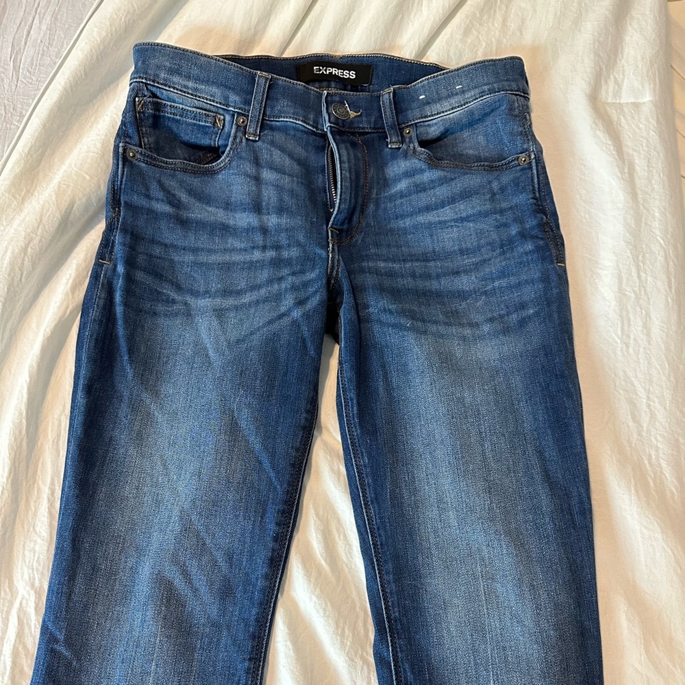 Express flared jeans